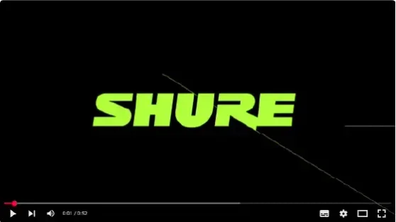 אוזניות אולפן מקצועיות Shure SRH840A