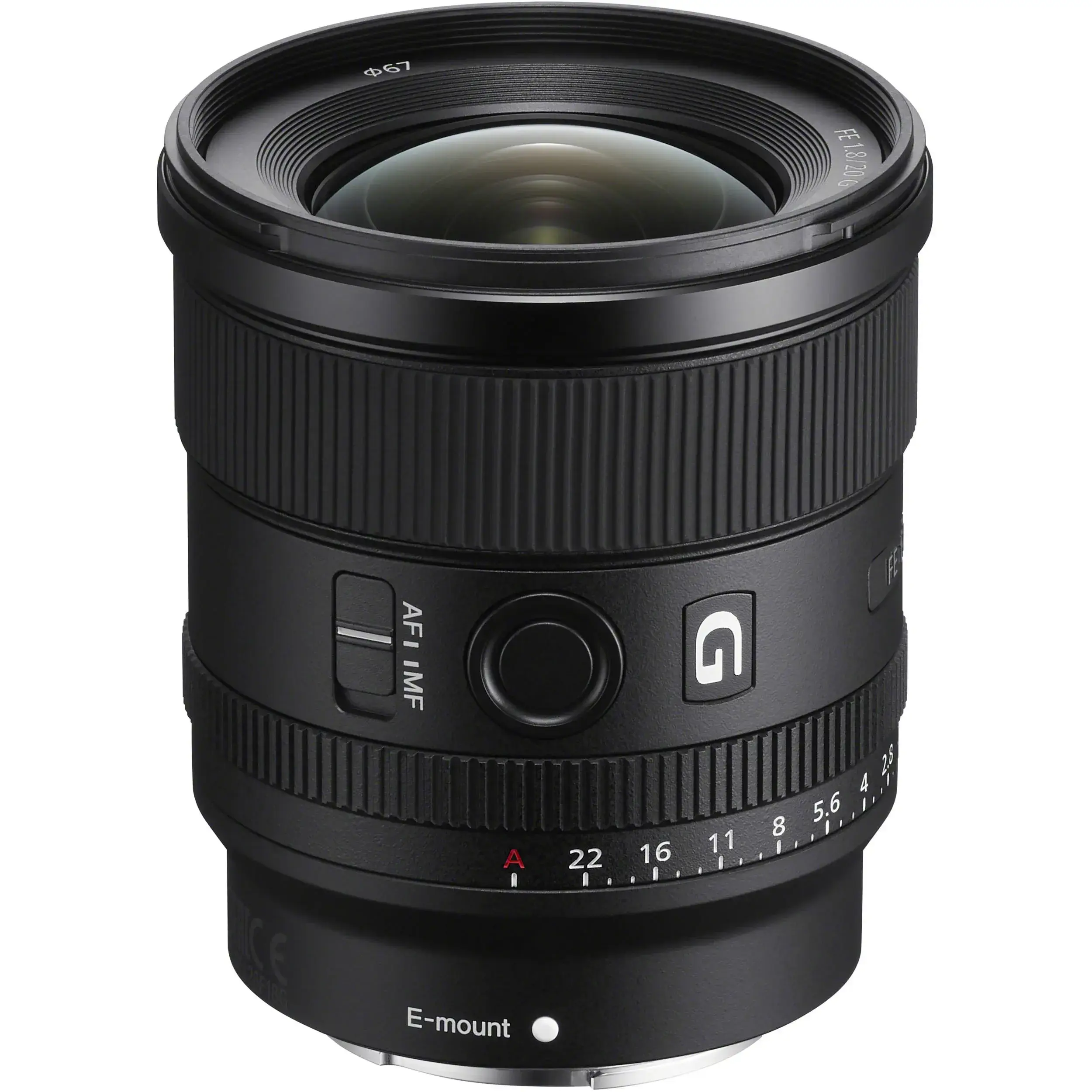 עדשת Sony FE 20mm f/1.8 G Lens
