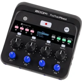 מקליט לפודקאסט 4 ערוצים  Zoom PodTrak P4next