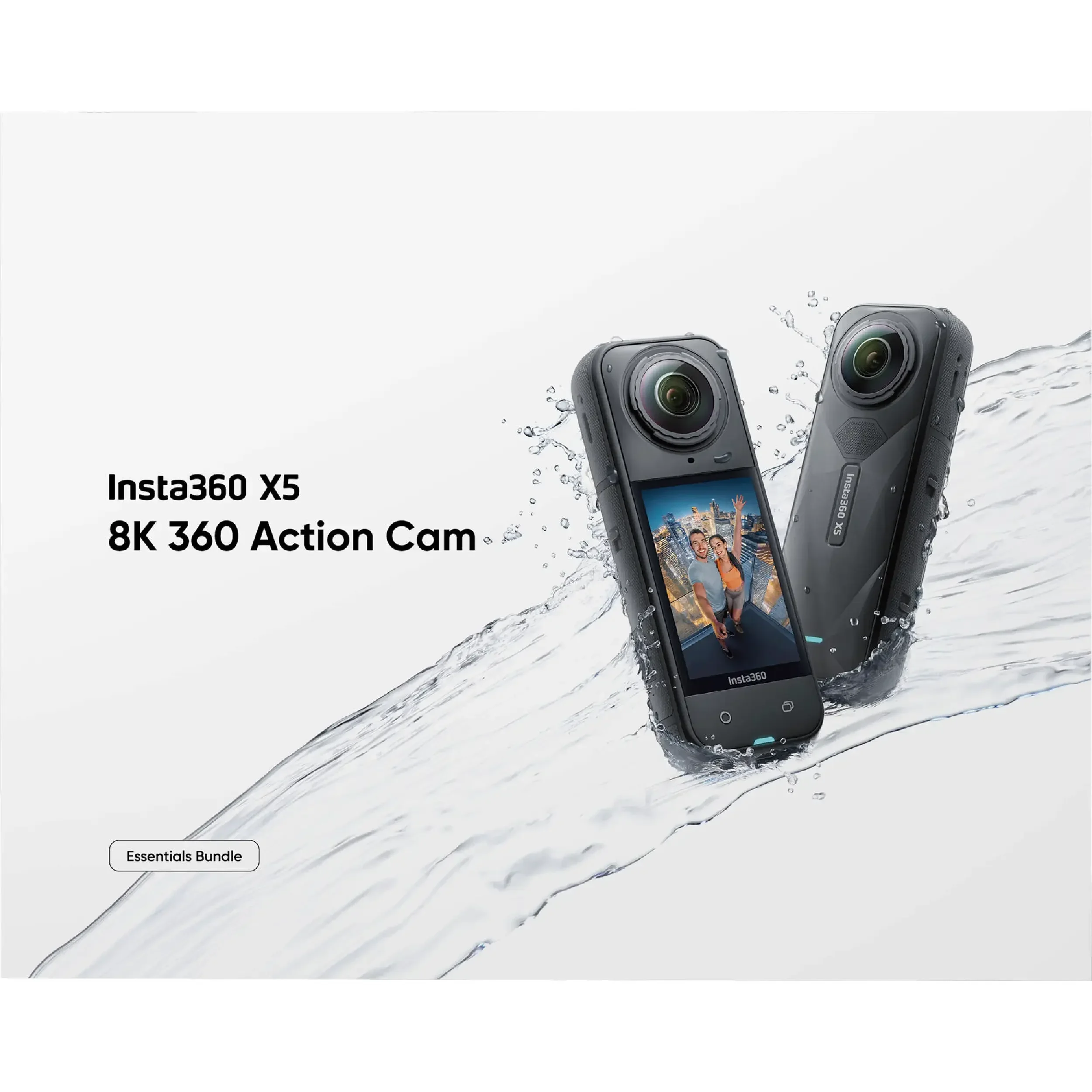 מצלמה וקיט אביזרים Insta360 X5 Essential Bundle