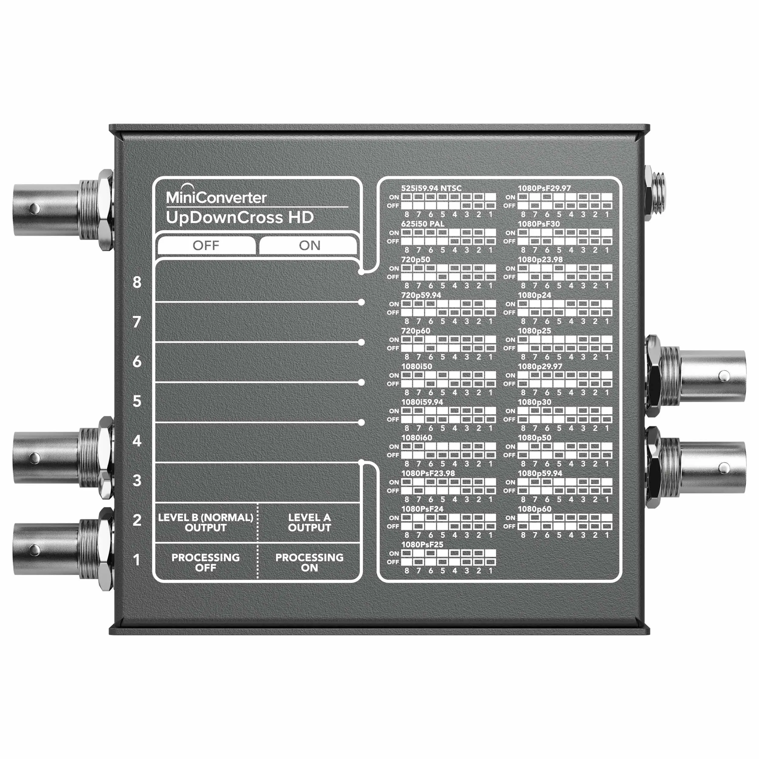 Blackmagic Mini Converter - UpDownCross HD