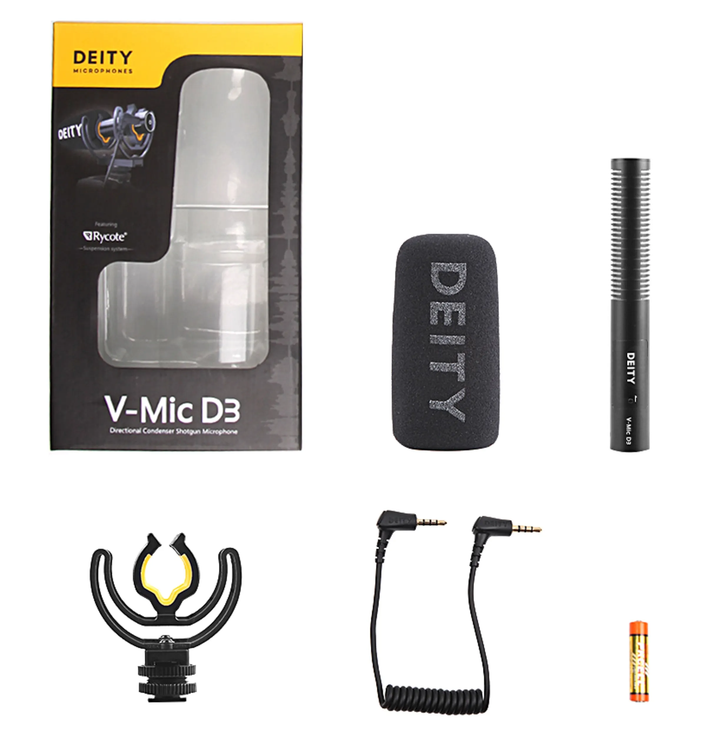 מיקרופון על מצלמה Deity S-MIC D3