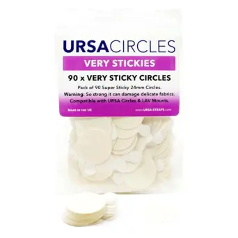 סט 90 מדבקות עגולות דביקות אקסטרה Ursa Straps