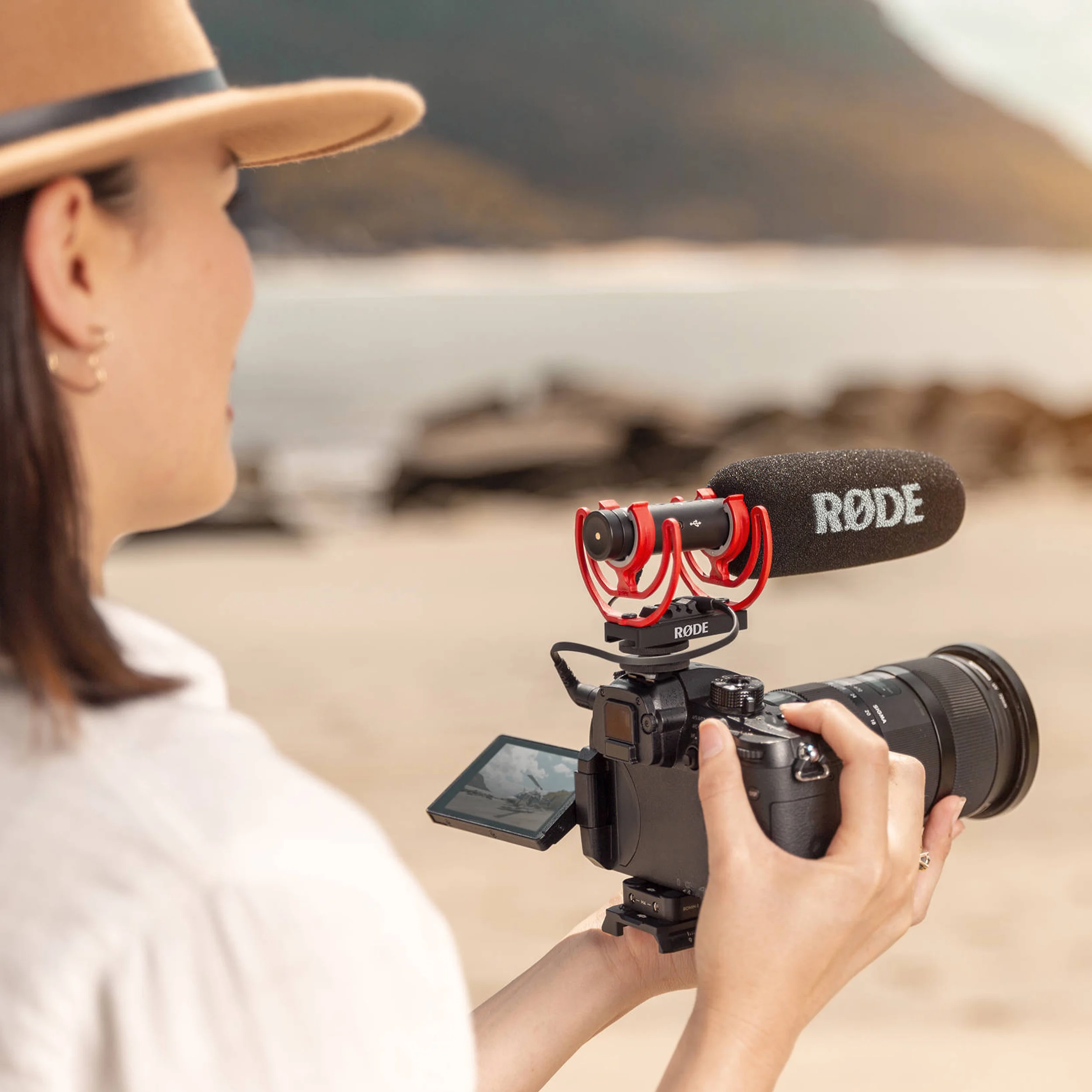 מיקרופון כיווני למצלמה RODE VideoMic NTG