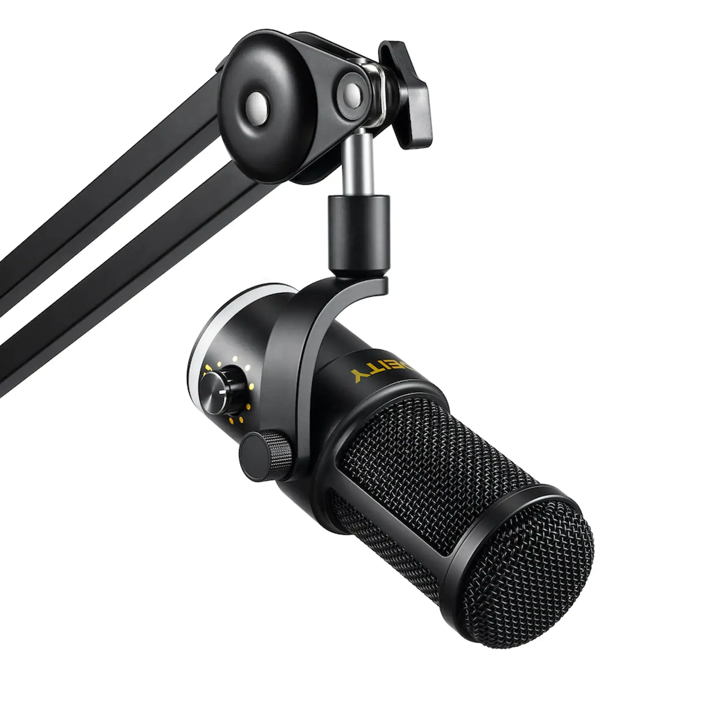 קיט מיקרופון USB וזרוע שולחנית לפודקאסט Deity VO-7U Kit