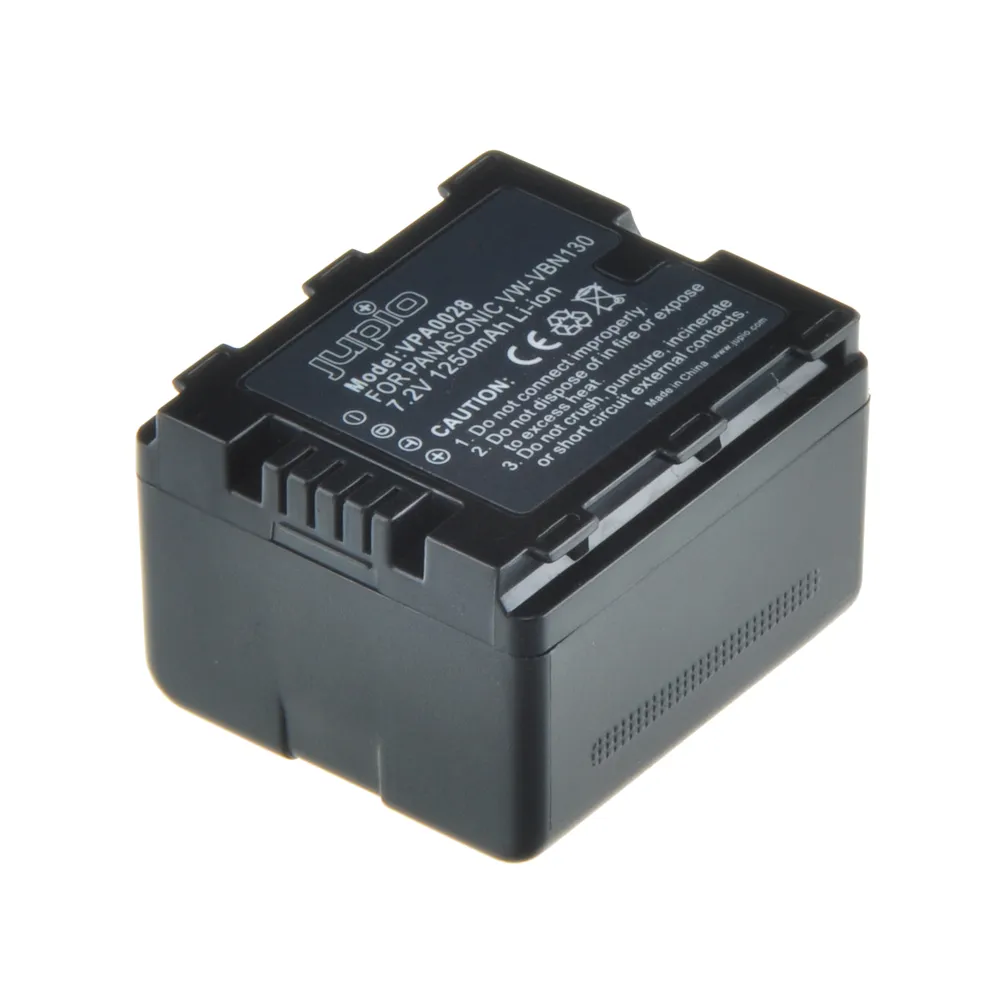 סוללה VW-VBN130 JUPIO למצלמות וידאו PANASONIC