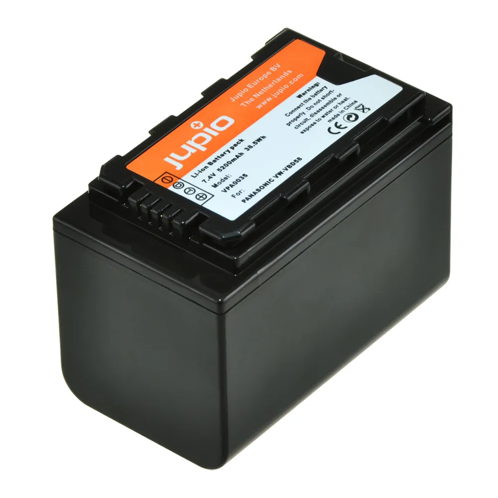 סוללה   Jupio AG-VBR59/VW-VBD58 למצלמות וידאו PANASONIC