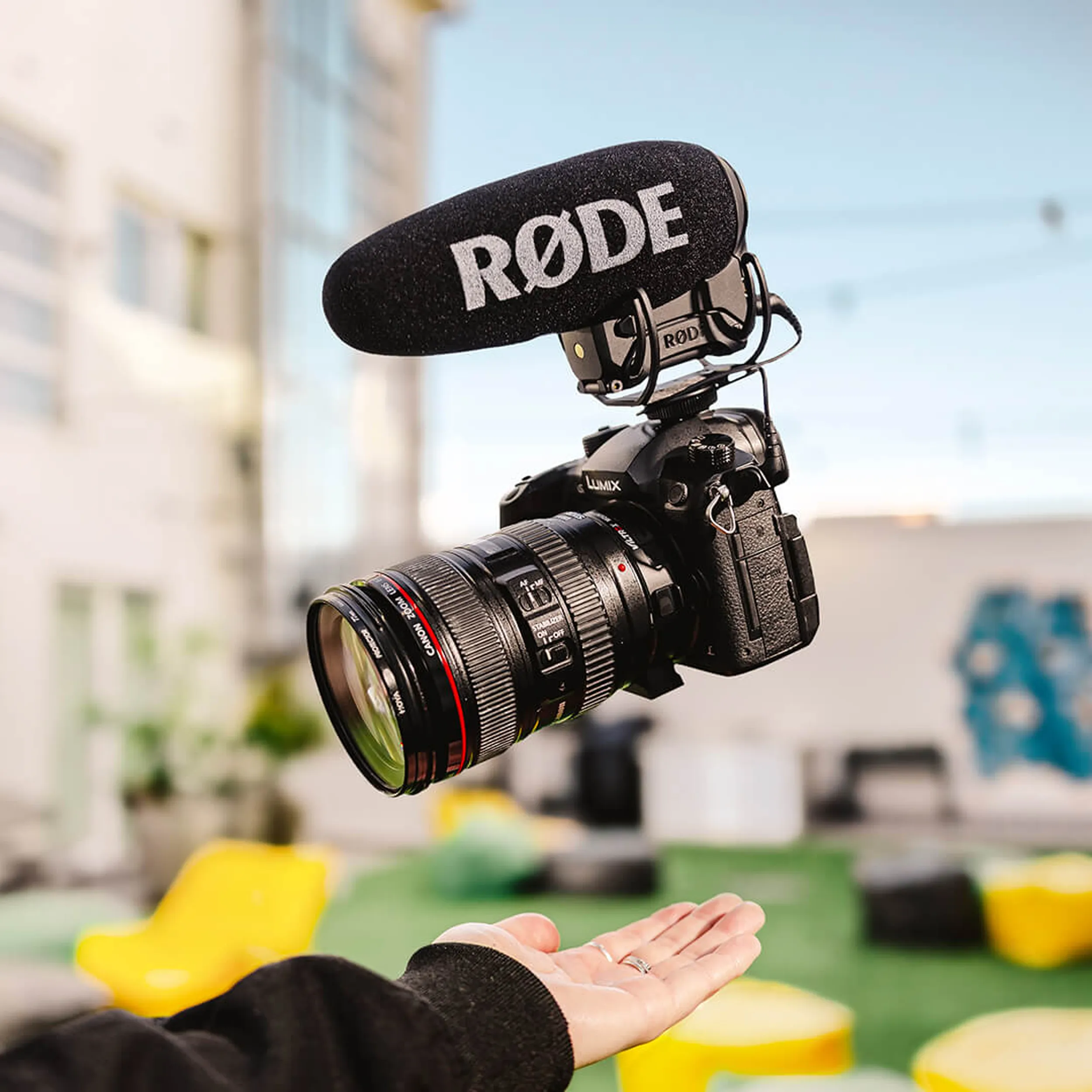 מיקרופון למצלמה RODE VideoMic Pro Plus