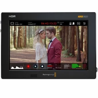 מוניטור וידאו מקליט 7" 4K חברת Blackmagic Design Video Assist 12G HDR