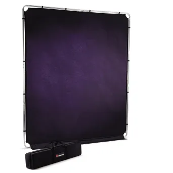 רקע 2X2.3 מטר Manfrotto EzyFrame Vintage Aubergine