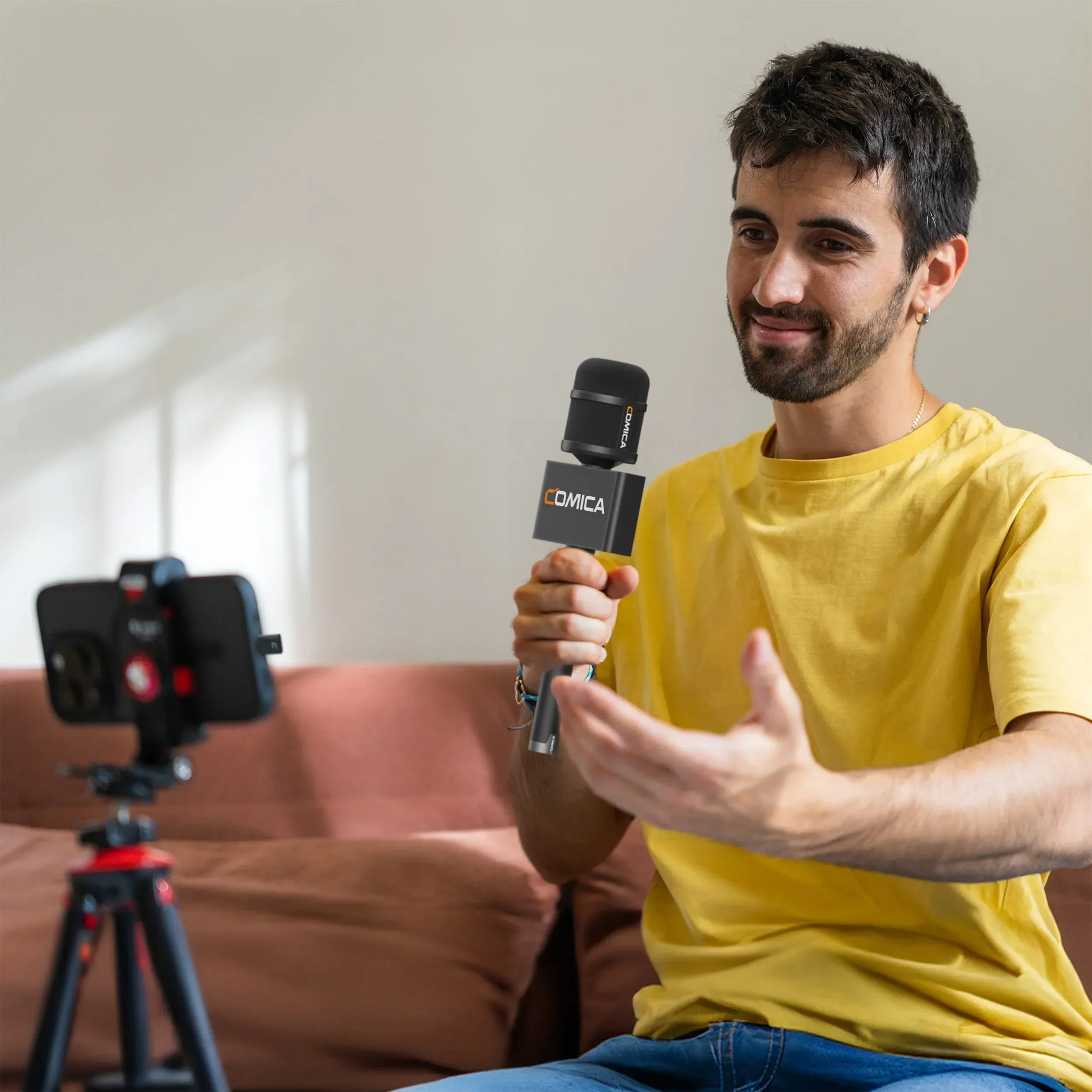 מיקרופון כתבים אלחוטי לסמארטפונים Comica Revo S USB-C