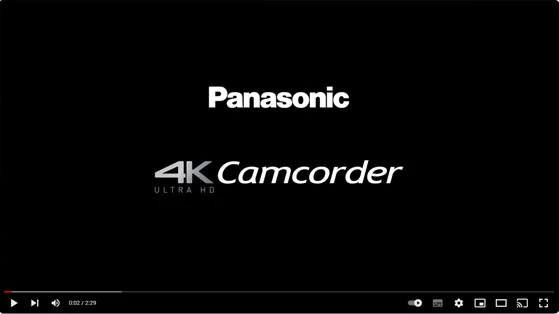 מצלמת וידאו Panasonic HC-WXF1 UHD 4K