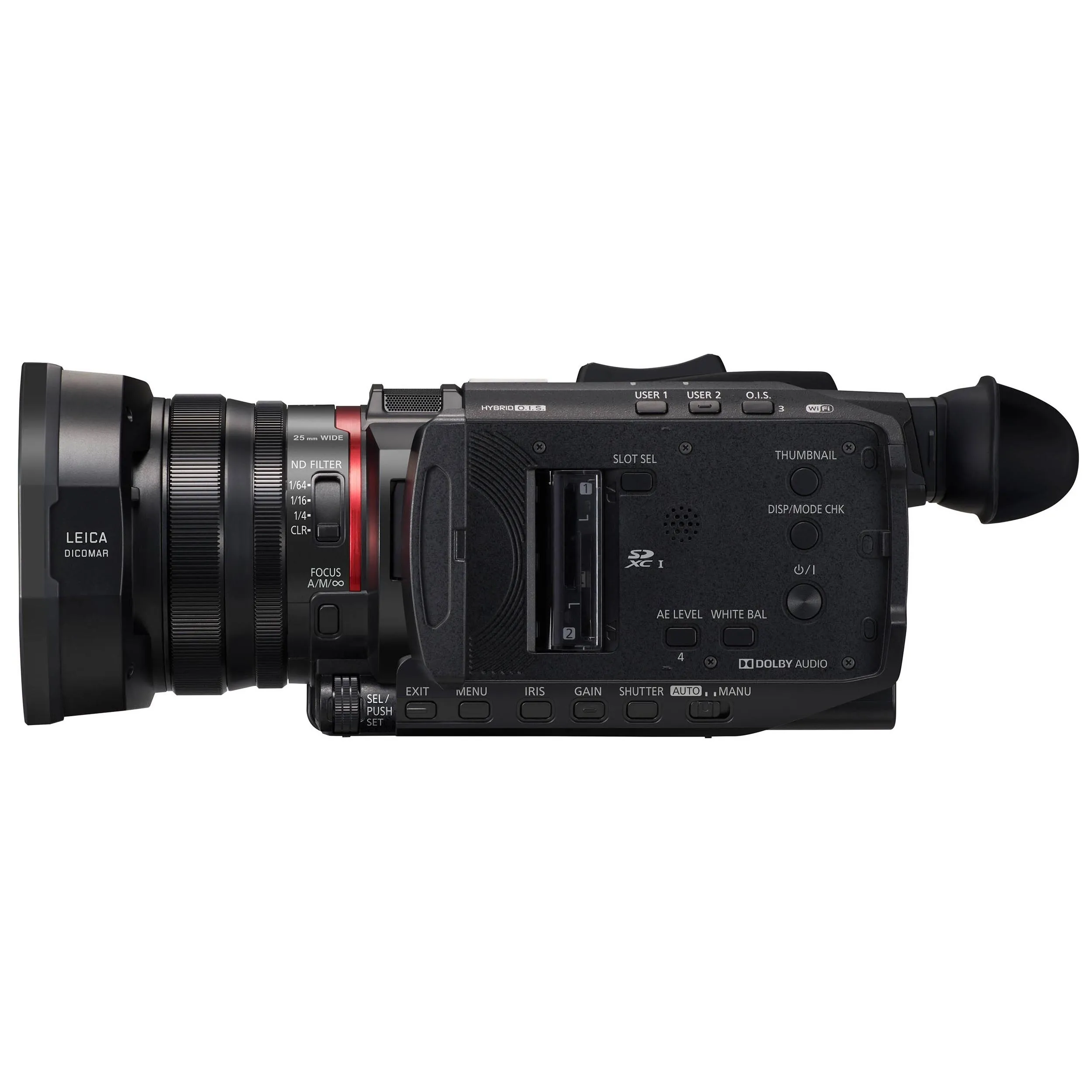 מצלמת וידאו מקצועית Panasonic HC-X1500 UHD 4K HDMI