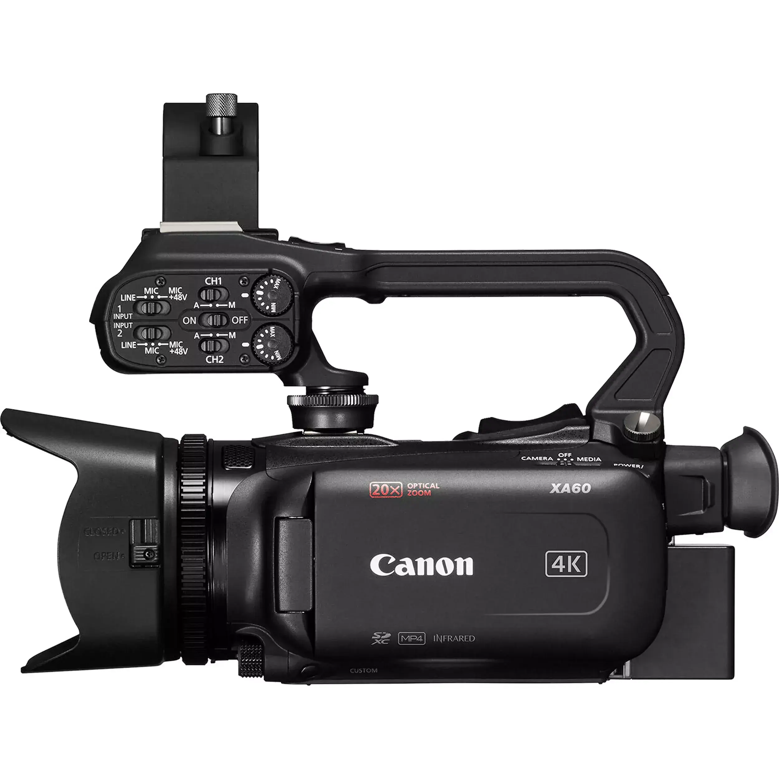מצלמת וידאו מקצועית Canon XA60 Professional UHD 4K