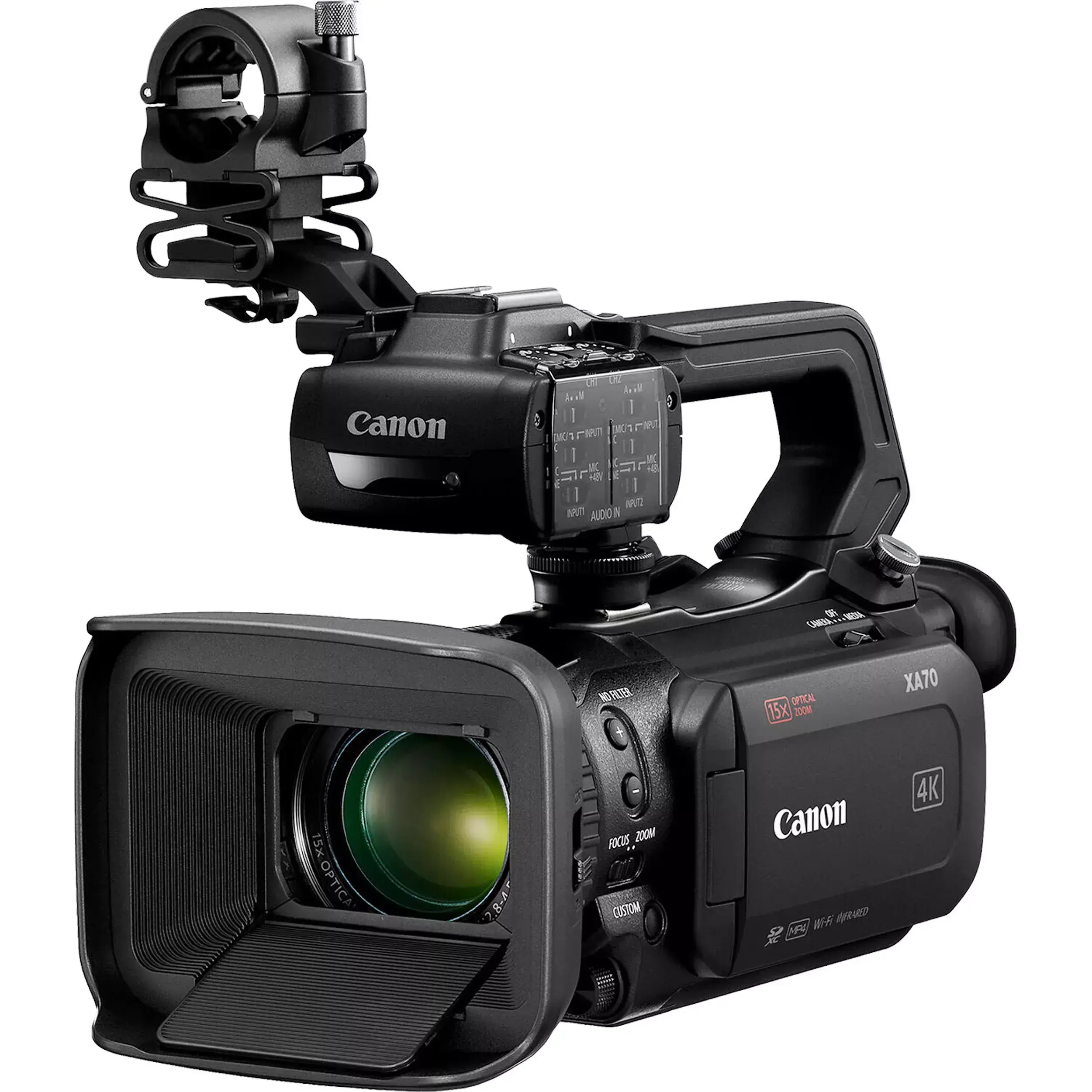 מצלמת וידאו מקצועית Canon XA70 UHD 4K30