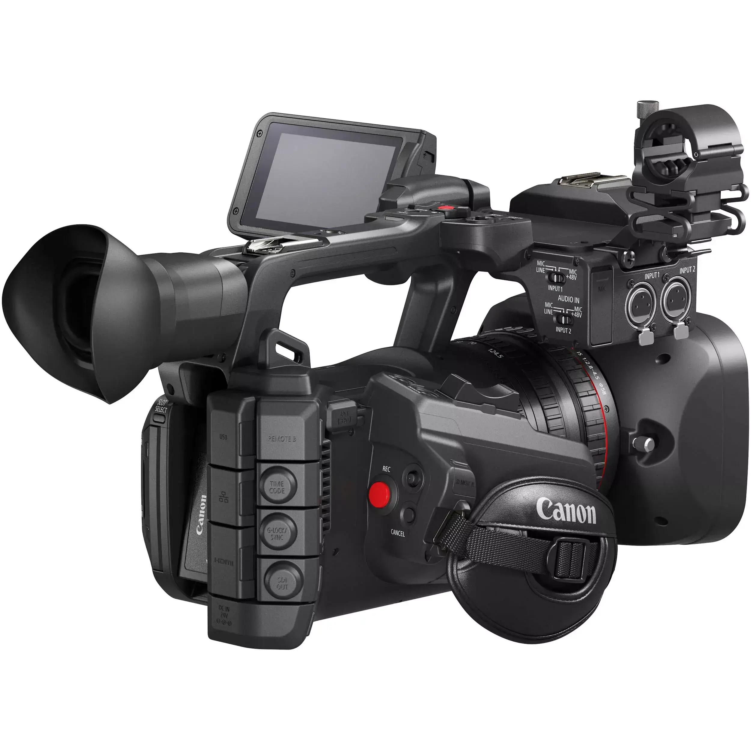 מצלמת וידאו מקצועית Canon XF605 UHD 4K HDR