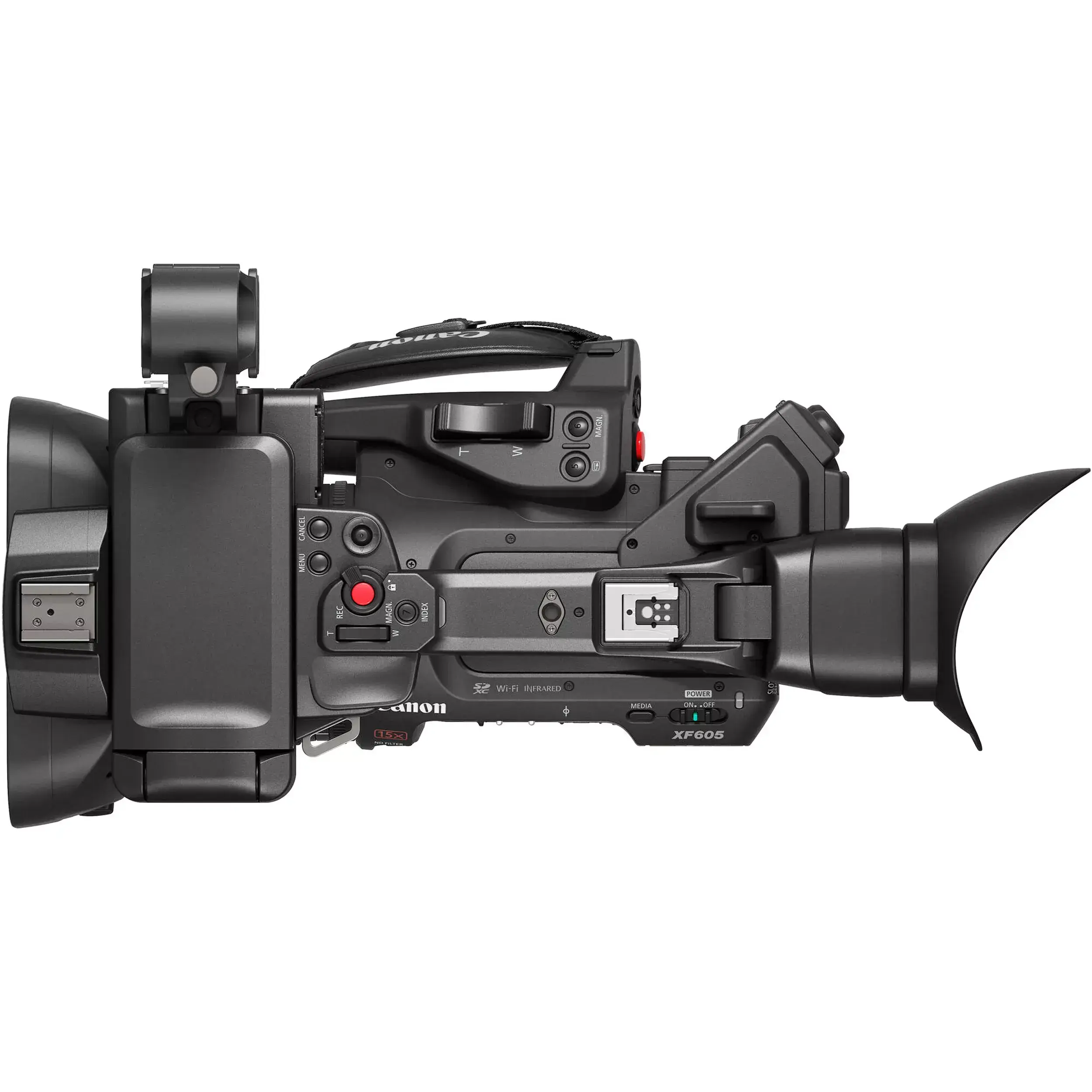 מצלמת וידאו מקצועית Canon XF605 UHD 4K HDR