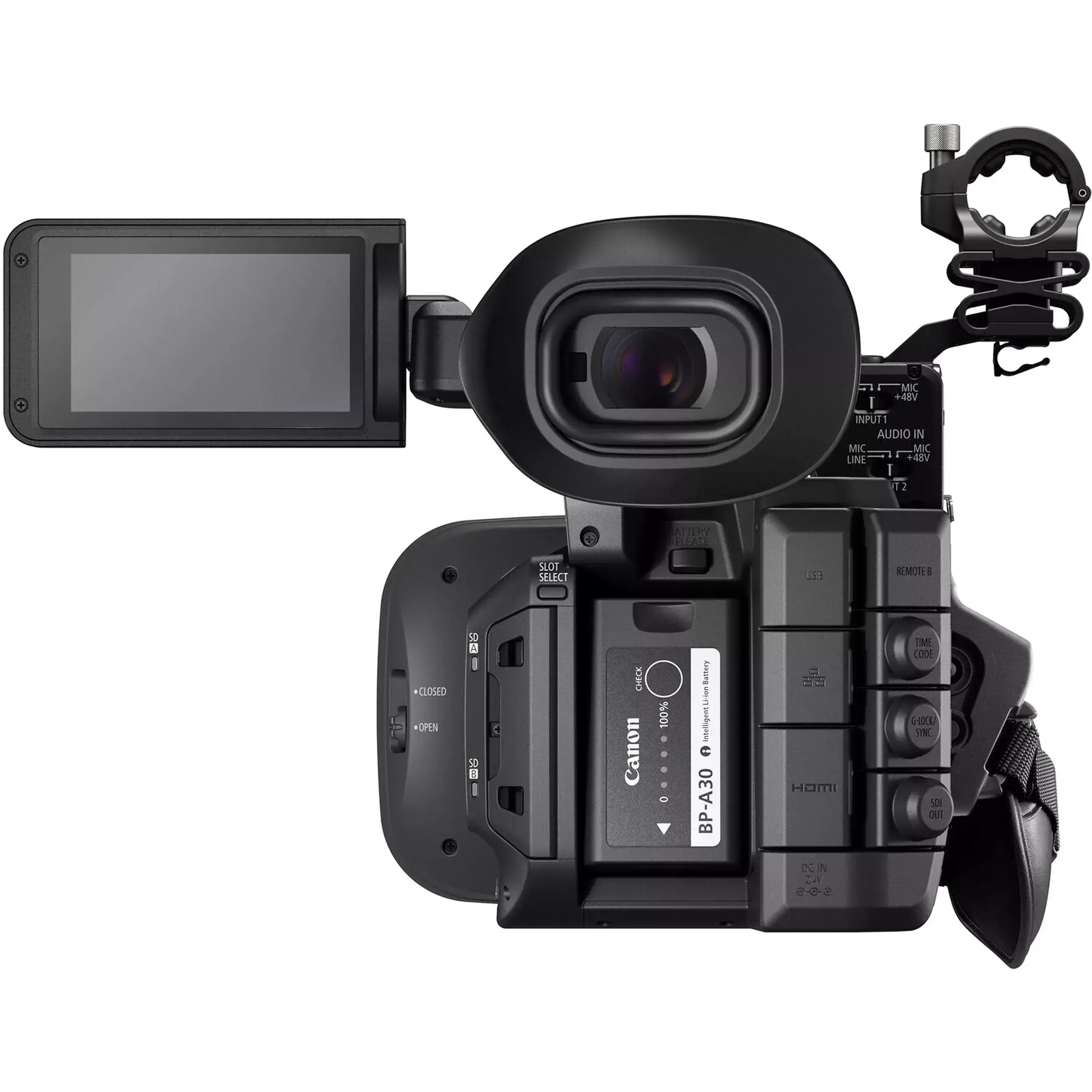 מצלמת וידאו מקצועית Canon XF605 UHD 4K HDR