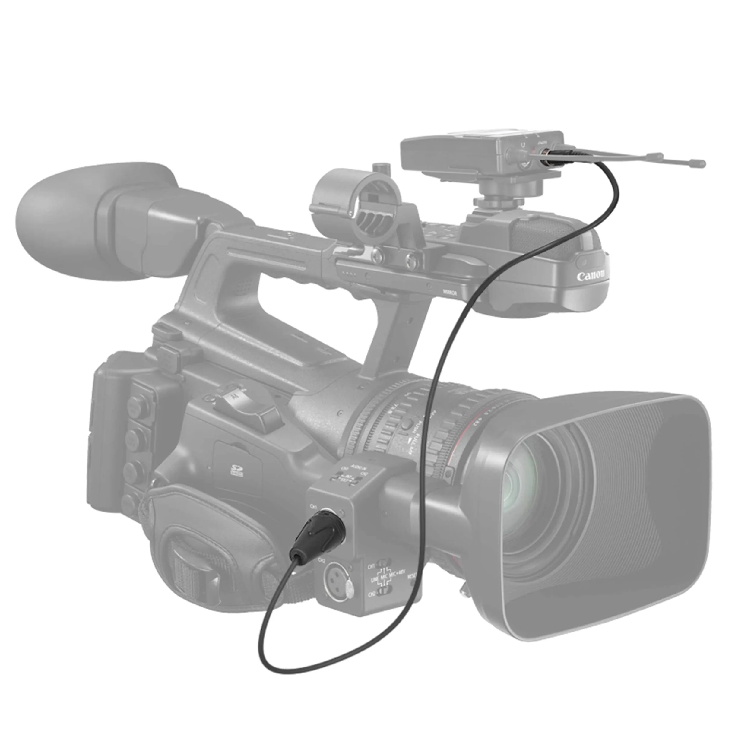 כבל סאונד Mini-PL הברגה ל XLR עבור מקלט Comica