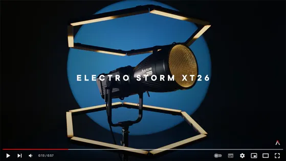 קיט פנס לד וארגז נשיאה Aputure Electro Storm XT26