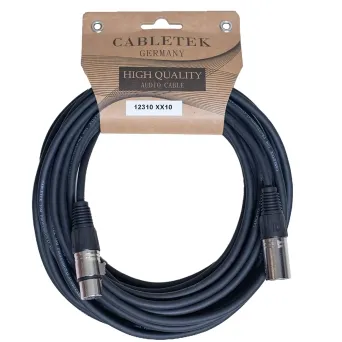 כבל XLR באורך 10 מטר