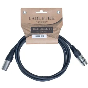 כבל XLR באורך 2 מטר