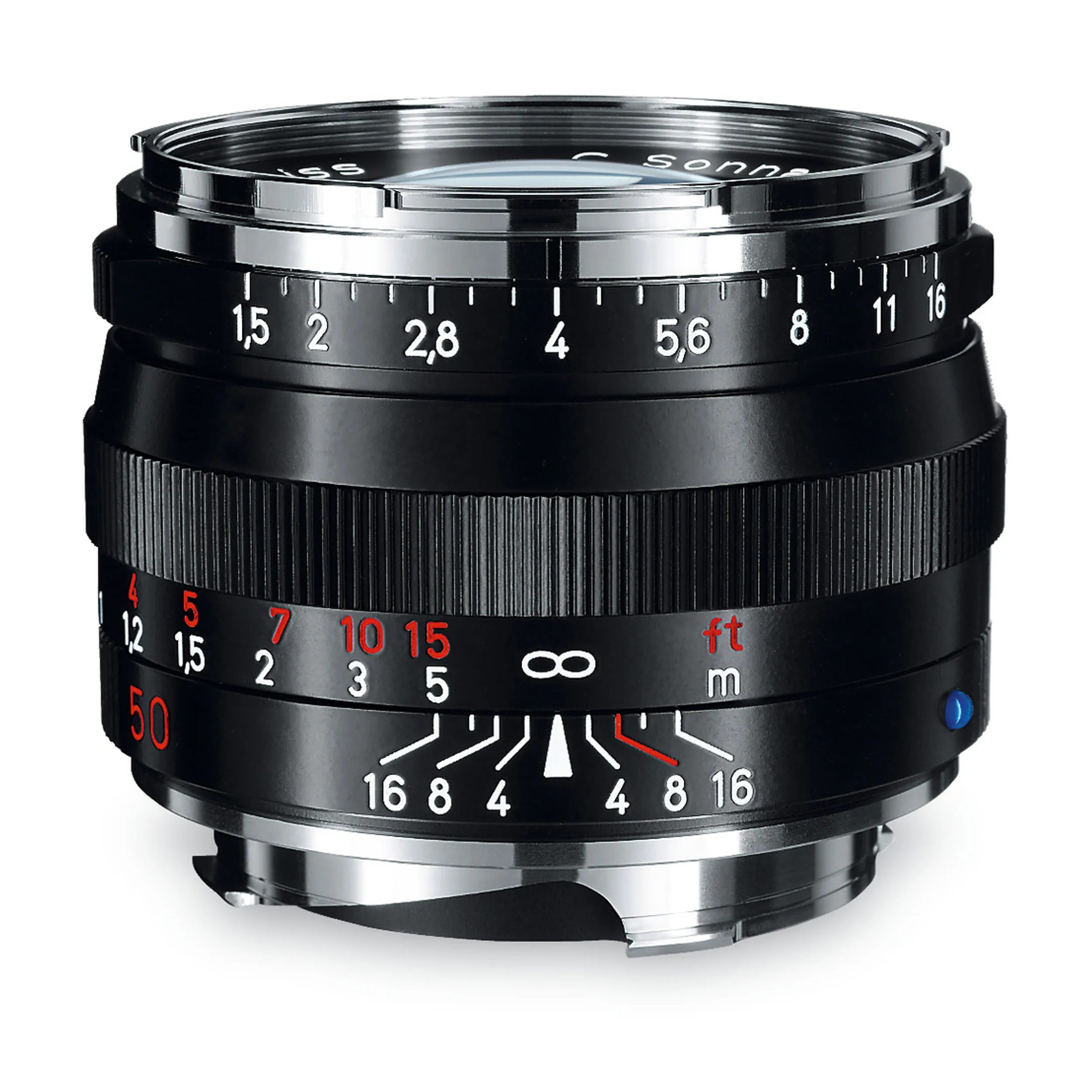 עדשת Zeiss C Sonar 50mm/f1.5 ZM (שחור)