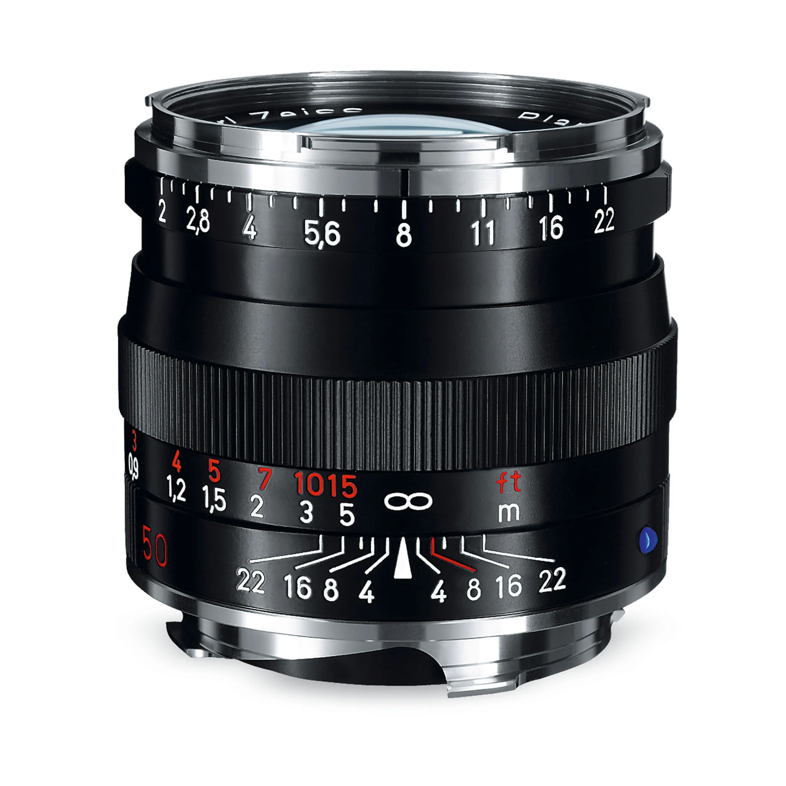 עדשת Zeiss Planar 50mm/f2.0 ZM - שחור