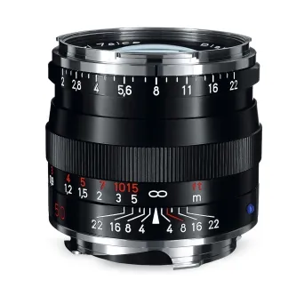 עדשת Zeiss Planar 50mm/f2.0 ZM - שחור
