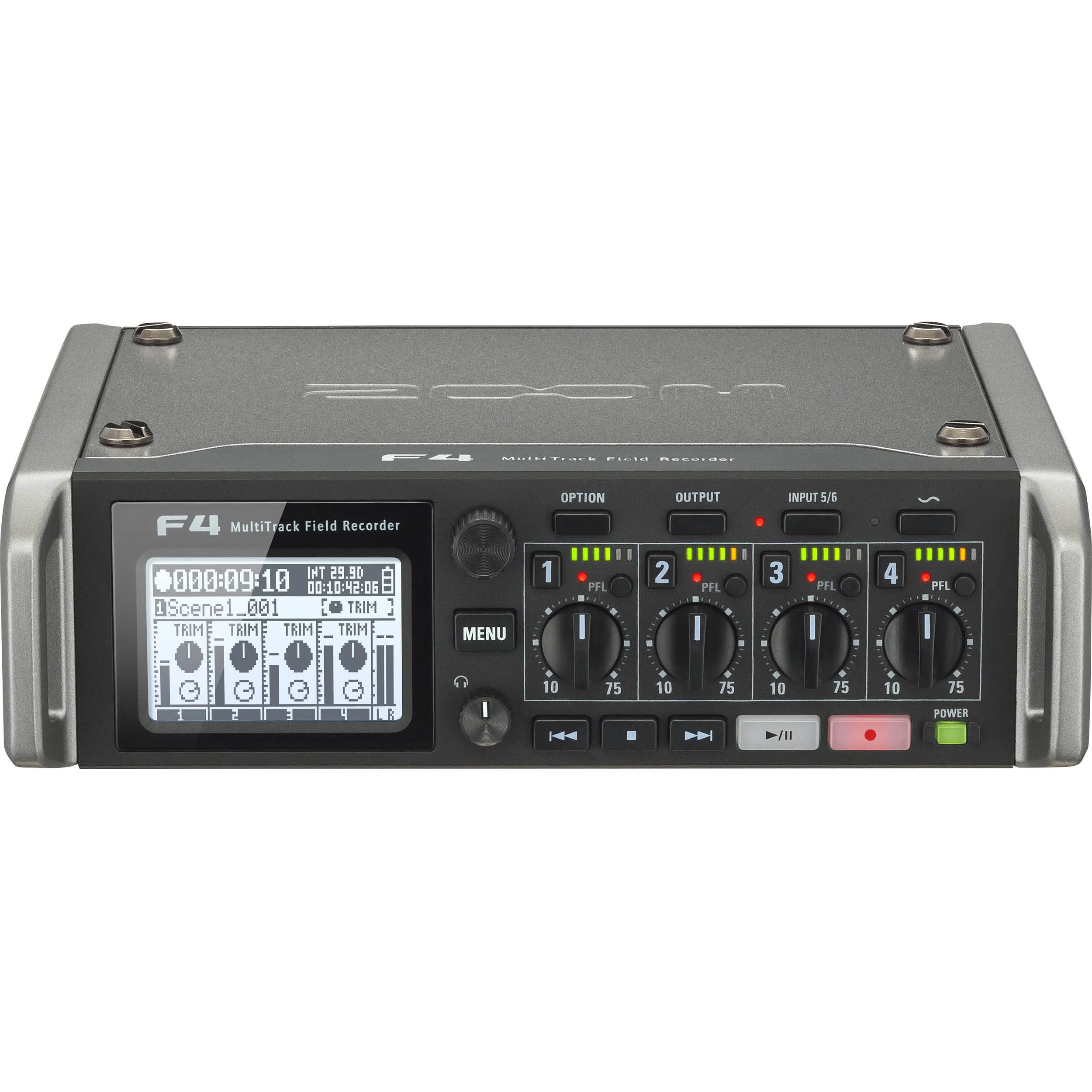 מכשיר הקלטה נייד 4 ערוצים Zoom F4