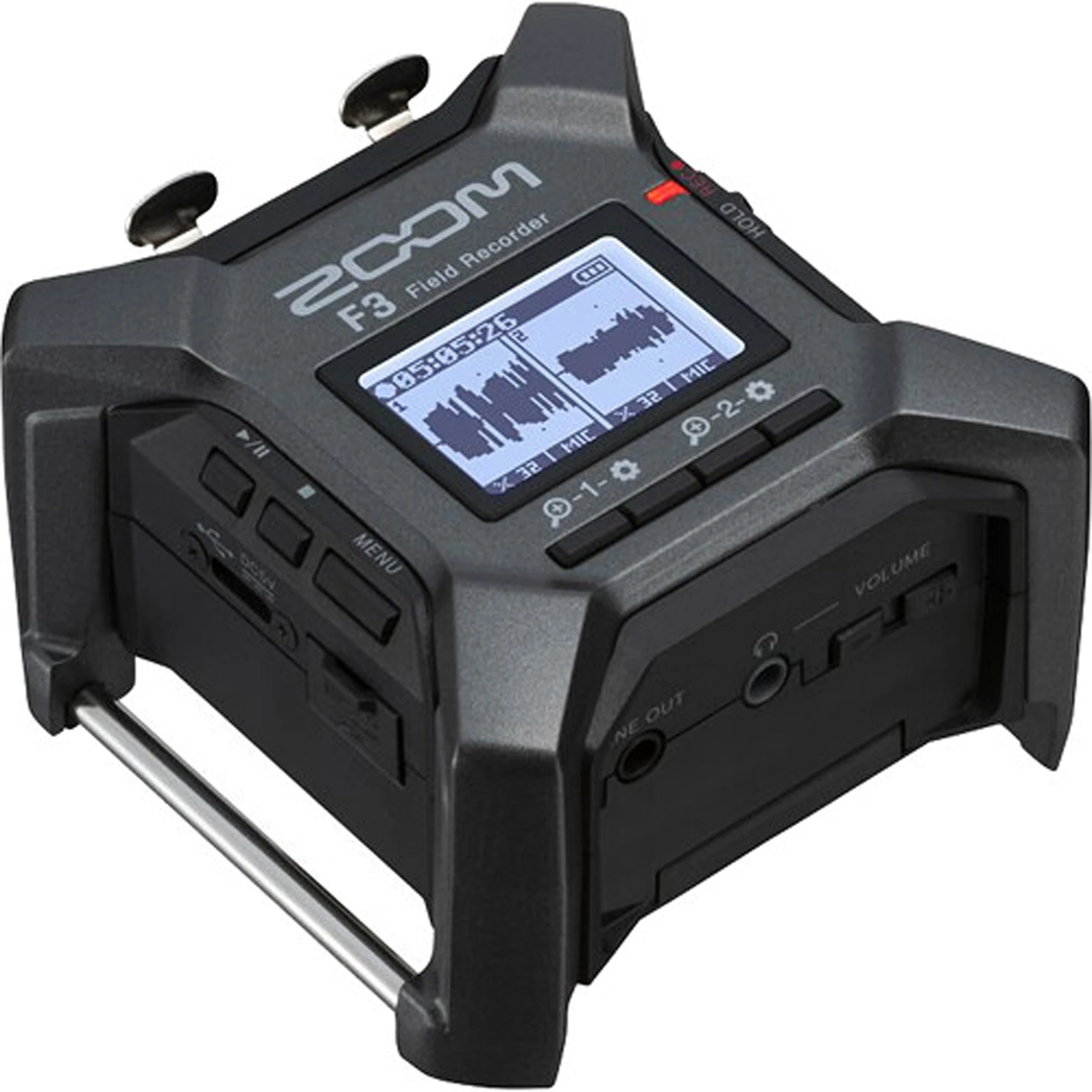 מכשיר הקלטה נייד 4 ערוצים Zoom F3