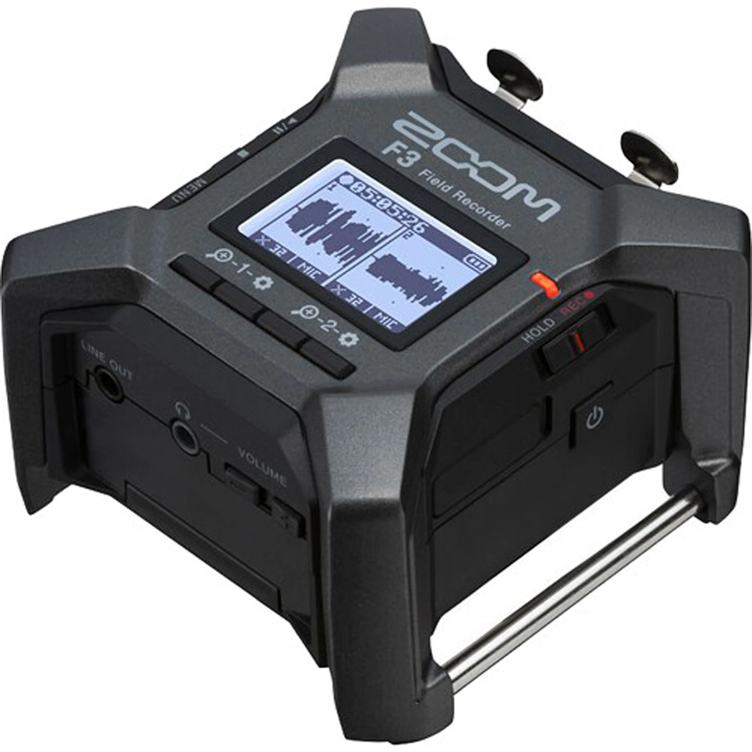 מכשיר הקלטה נייד 4 ערוצים Zoom F3