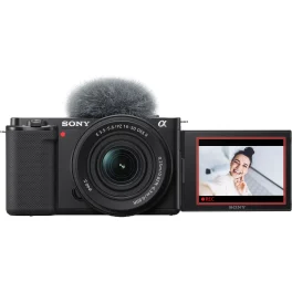 מצלמה דיגיטלית ועדשה 16-50 מ"מ + Sony ZV-E10