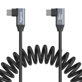 כבל מסולסל  USB-C זוויתי SmallRig 4793 100W