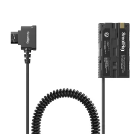 סוללת דמה NP-F וכבל D-TAP מתאם מתח  SmallRig 4884