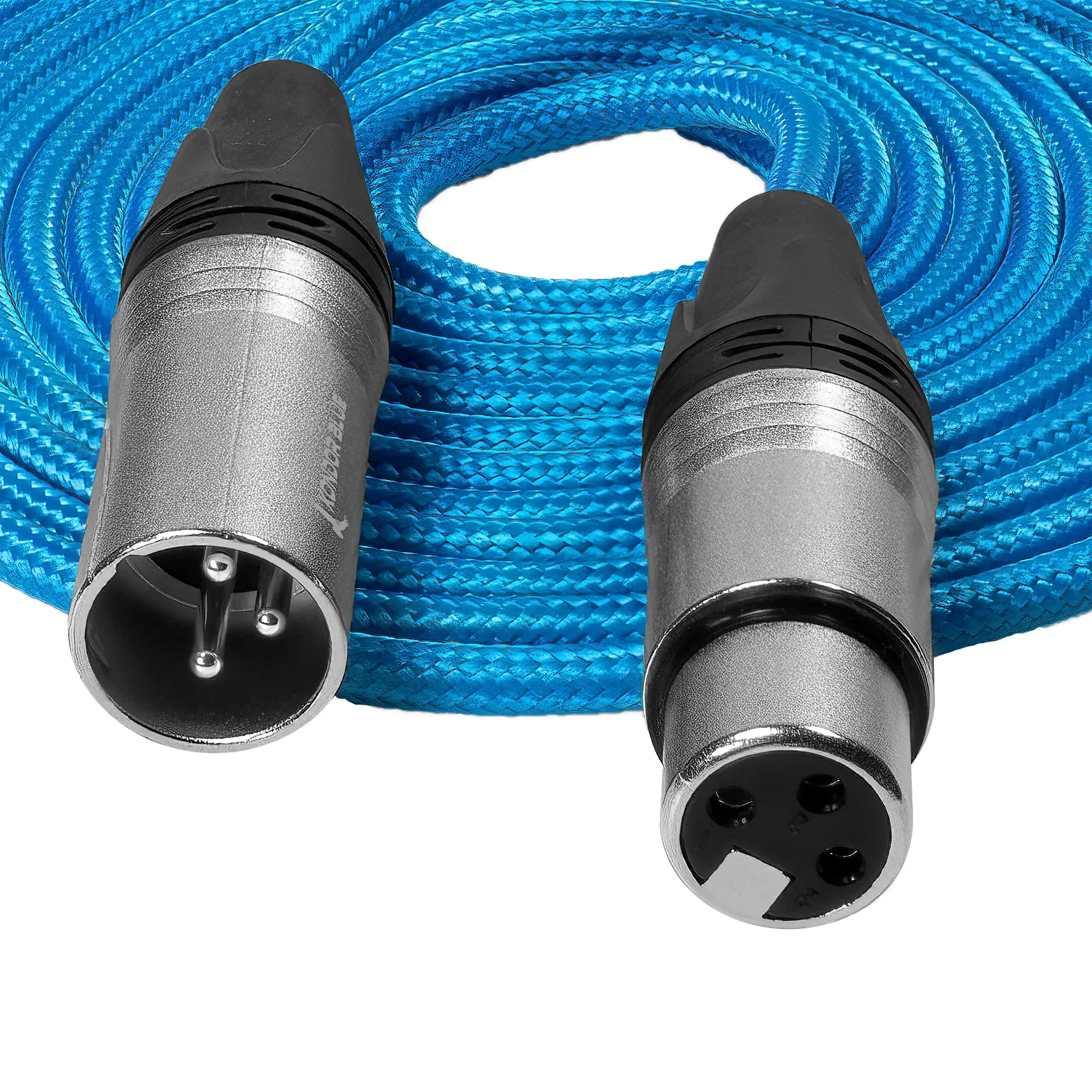 כבל XLR איכותי באורך 30 ס"מ Kondor Blue