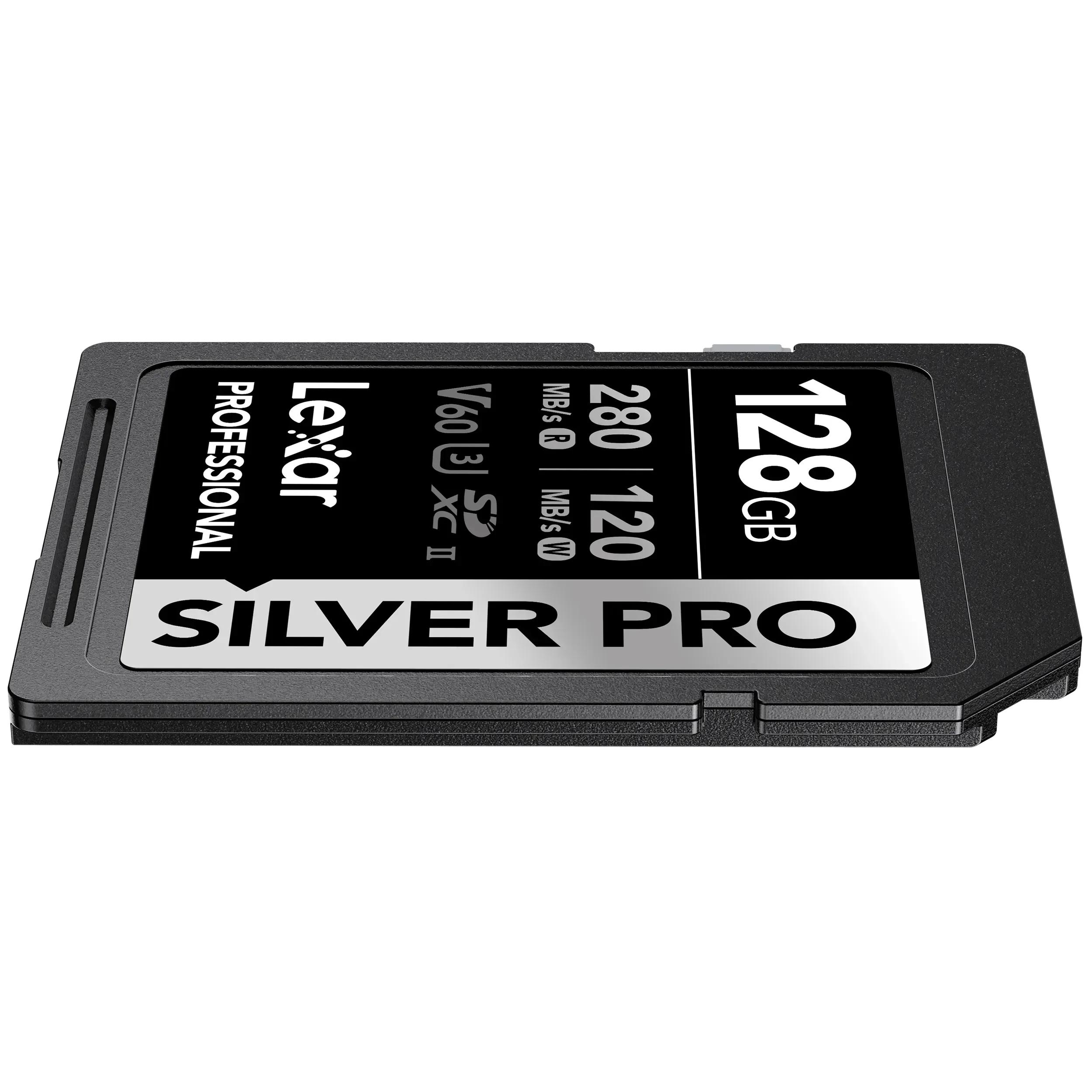 כרטיס זיכרון 128GB Lexar® Professional SILVER PRO SDXC™ UHS-II