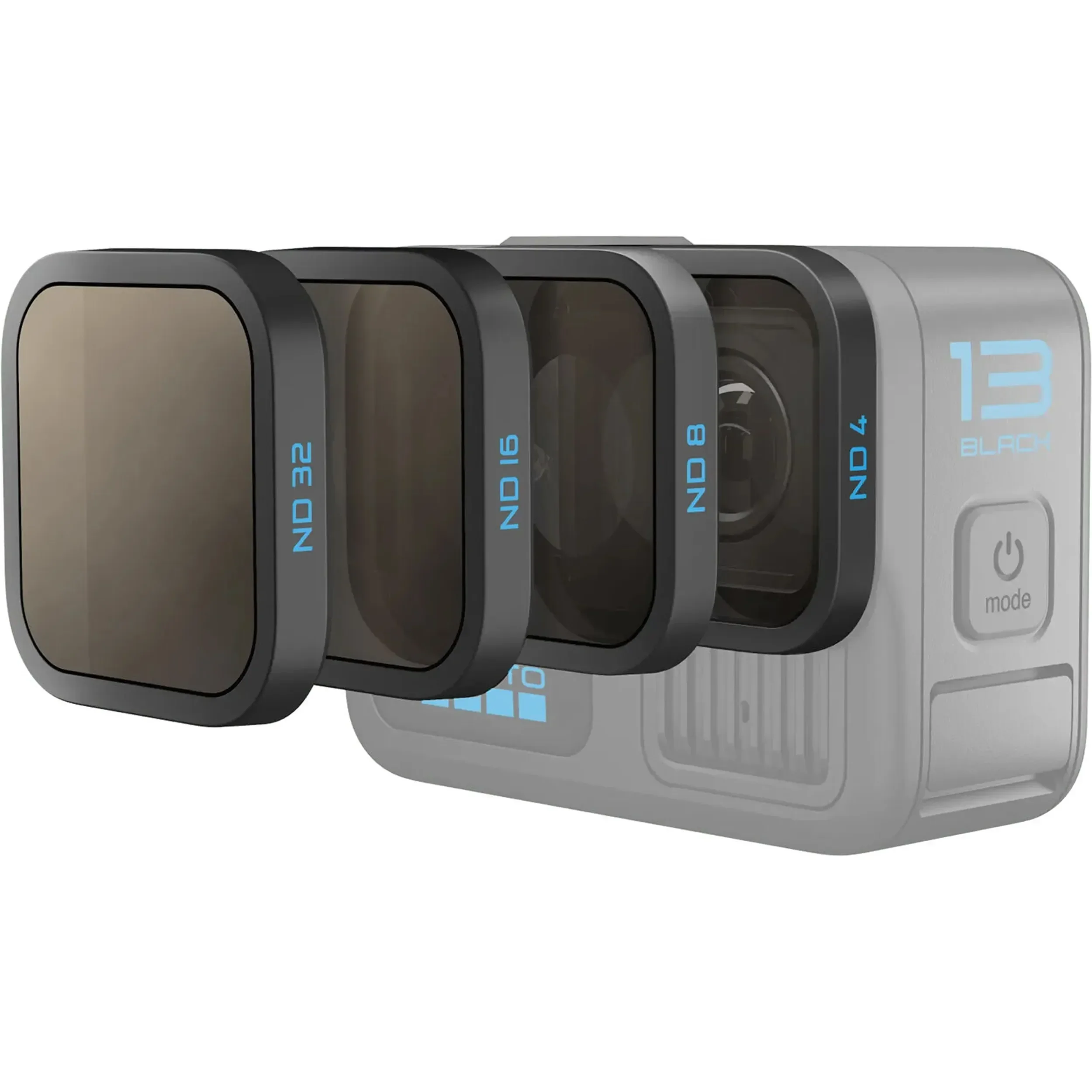 ערכת 4 עדשות מסנני ND למצלמת GoPro HERO13 Black