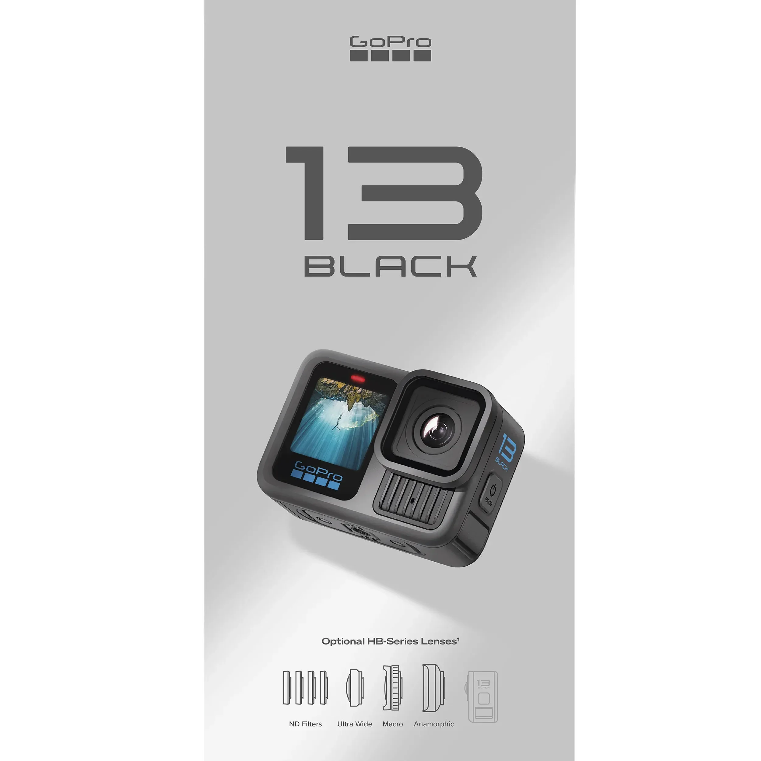 מצלמת אקסטרים GoPro HERO 13 Black
