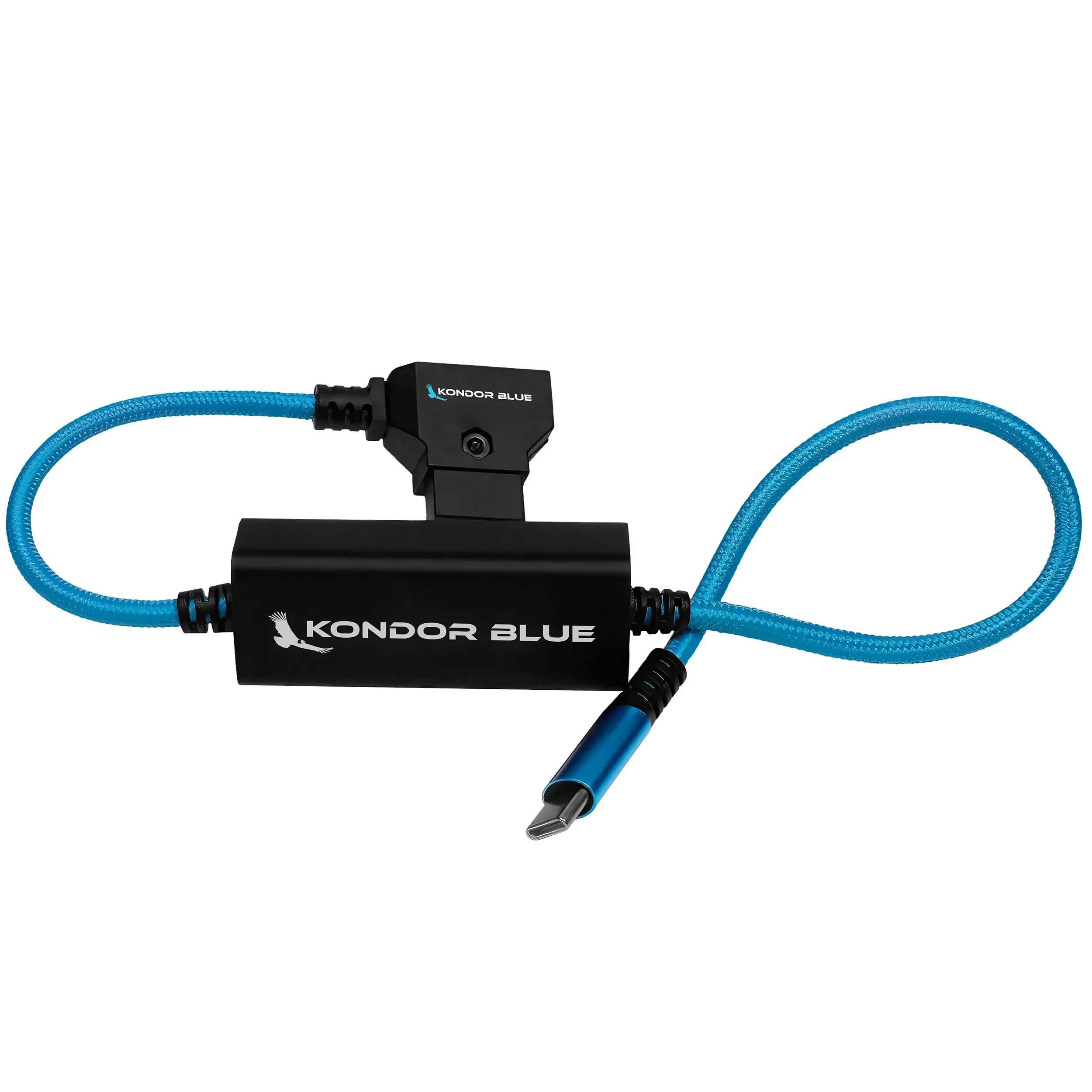 כבל מתח D-Tap--USB C (PD) למצלמות ומחשבים Kondor Blue