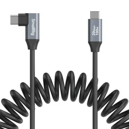 כבל מסולסל  USB-C ישר/זוויתי SmallRig 4792 100W