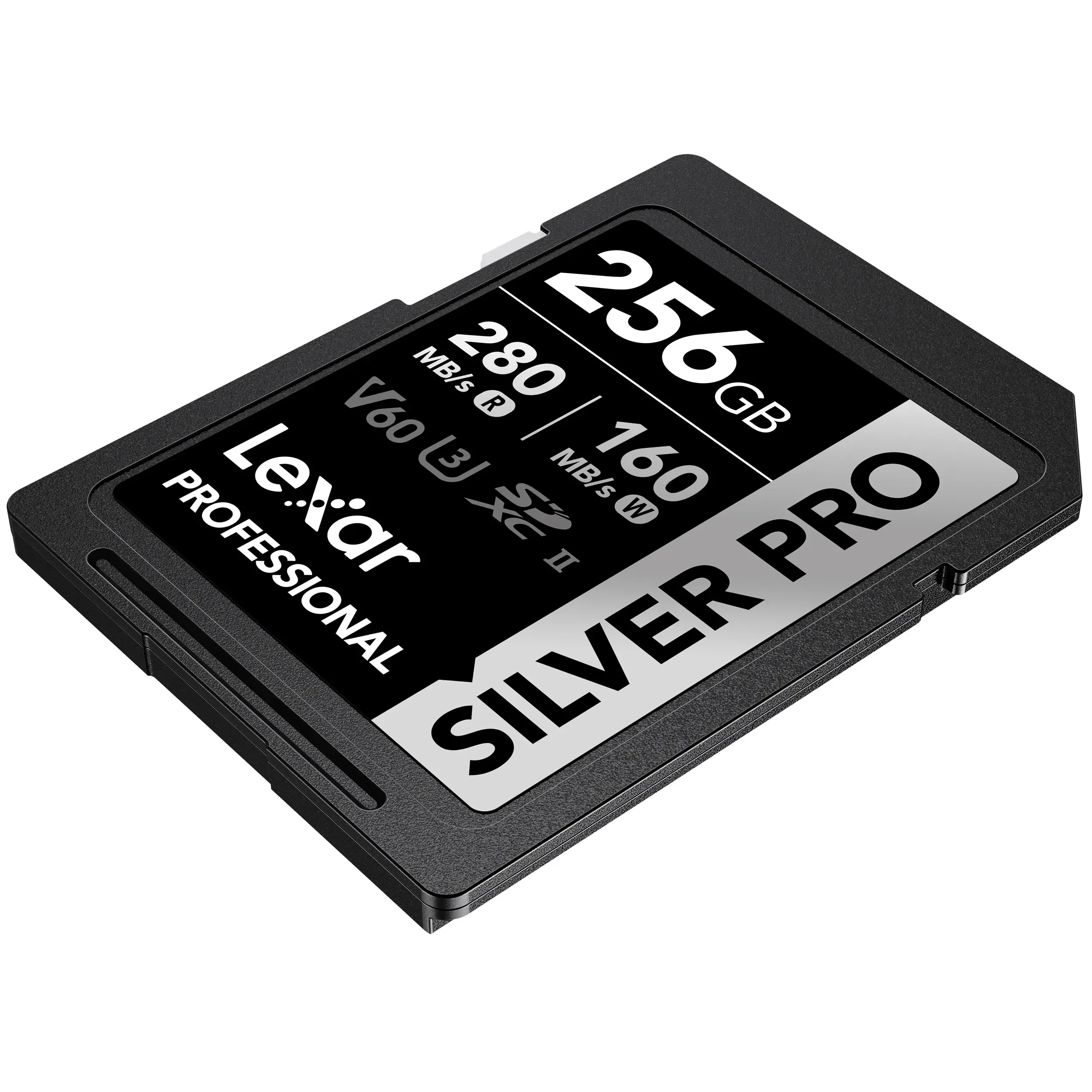 כרטיס זיכרון 256GB Lexar® Professional SILVER PRO SDXC™ UHS-II