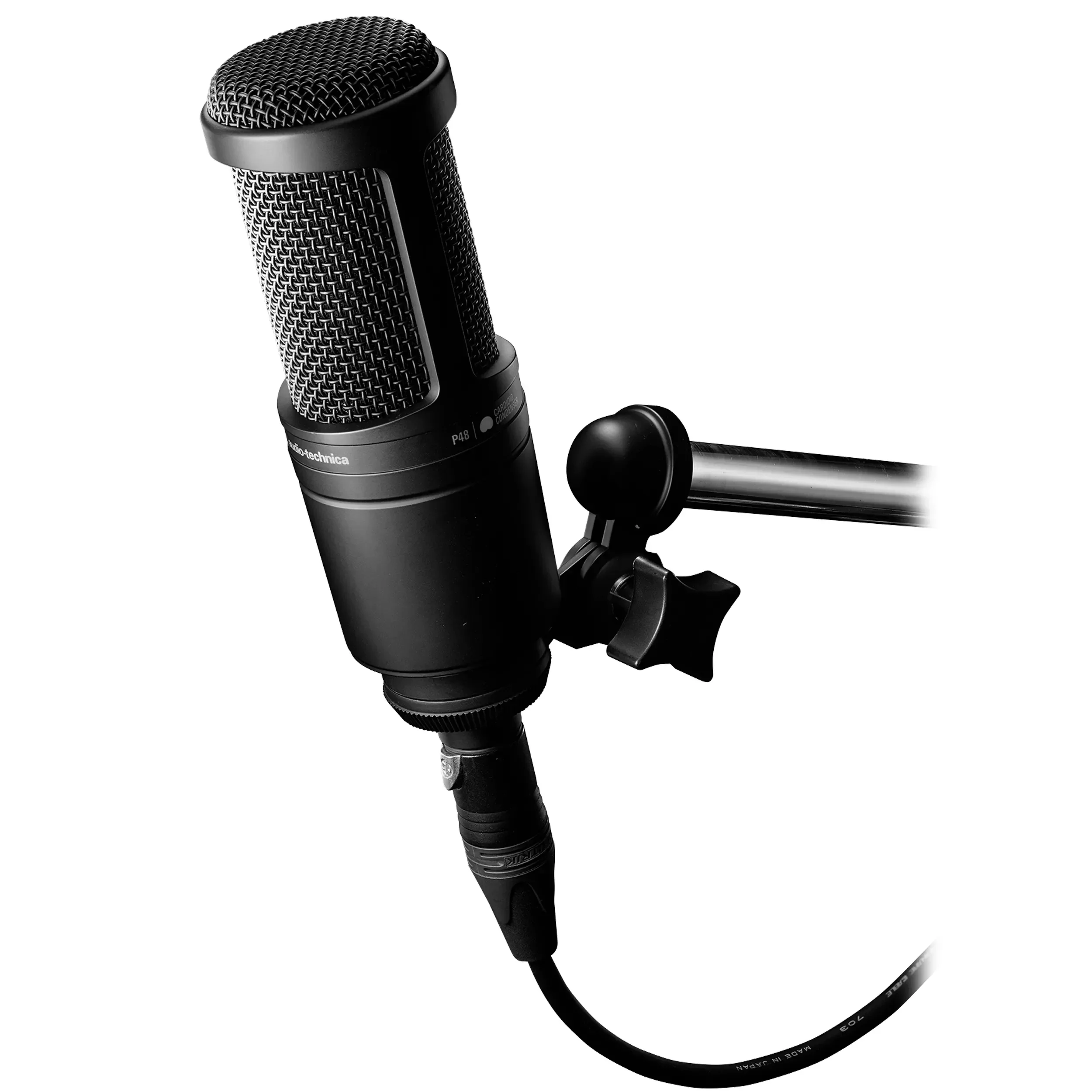 מיקרופון קונדנסר Audio Technica AT2020