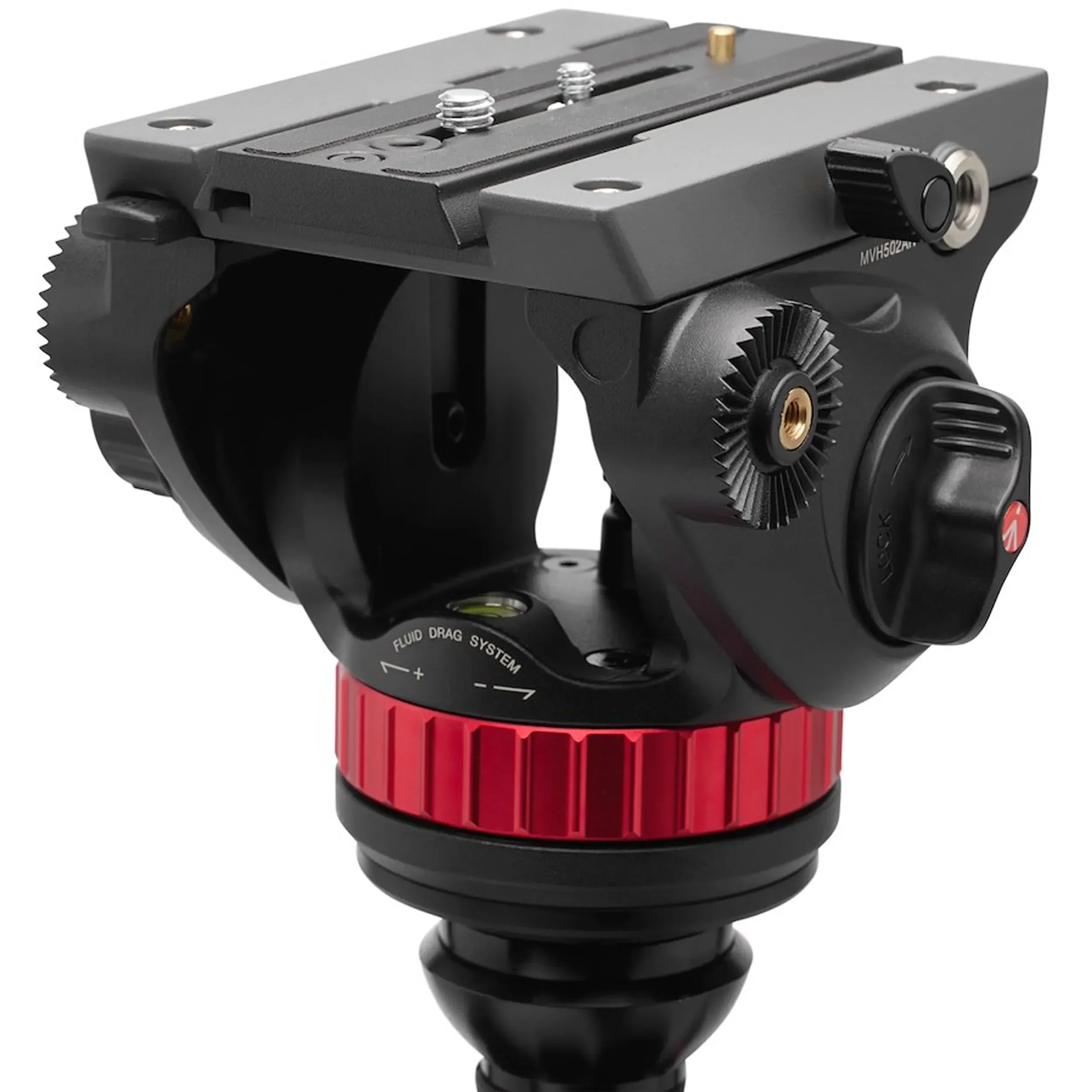 קיט חצובת וידאו סיבי פחמן Manfrotto ראש 502 ורגליים 055