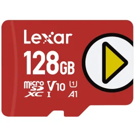 כרטיס זיכרון 128GB Lexar® PLAY microSDXC™ UHS-I cards