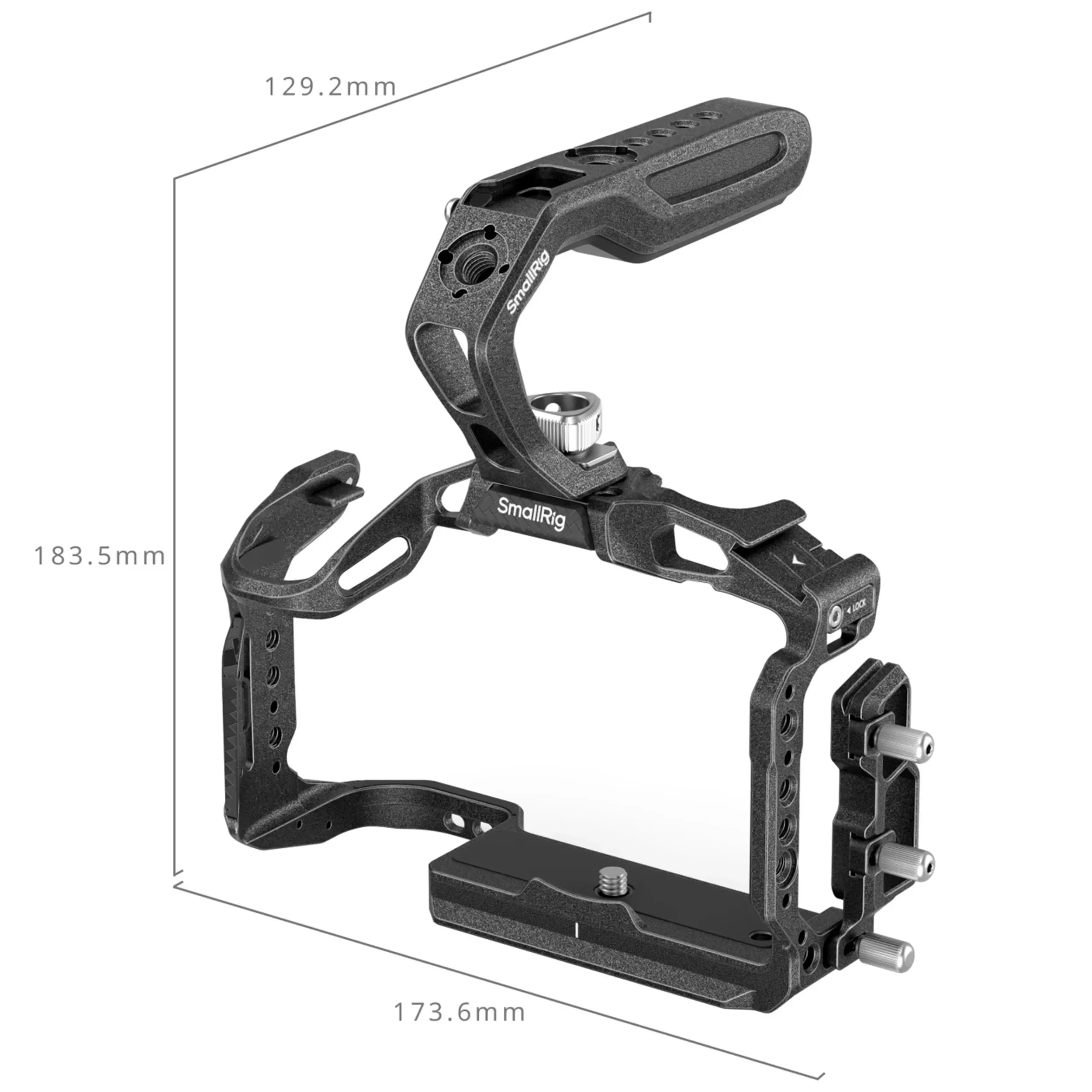 כלוב ייעודי למצלמת Canon EOS-R5 MII סדרת SmallRig 4976 Black Mamba