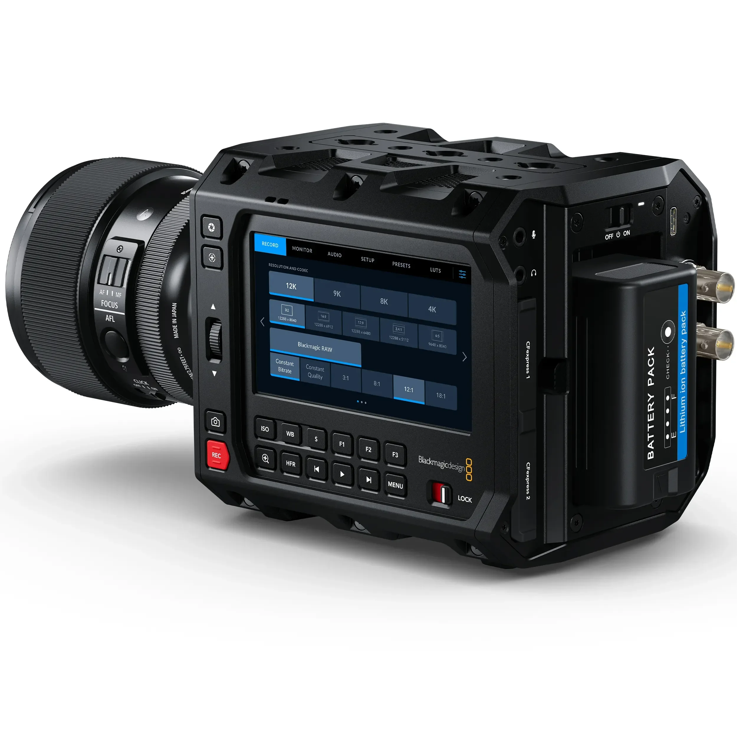 מצלמת Blackmagic PYXIS 12K PL