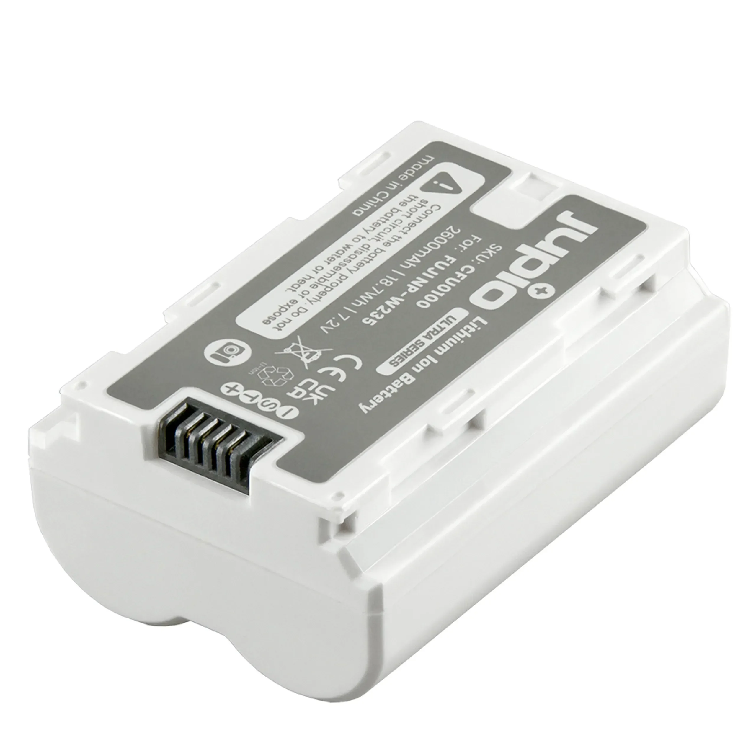 סוללת ליתיום JUPIO NP-W235 *ULTRA* 2600mAh למצלמות FUJI