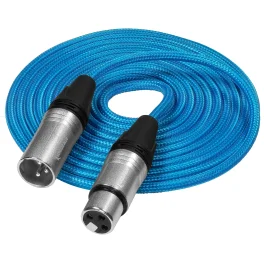 כבל XLR איכותי באורך 30 ס"מ Kondor Blue