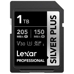 Lexar Professional Silver Plus SDXC UHS-I Cards